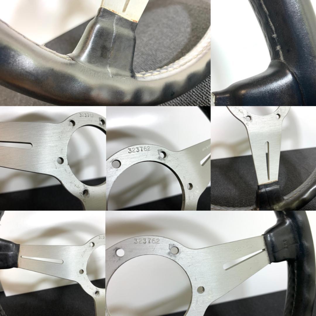 ナルディ クラシック 36パイ シルバースポーク FET刻印 ステアリング