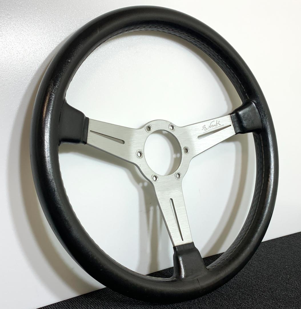 ナルディ クラシック 36パイ シルバースポーク FET刻印 ステアリング