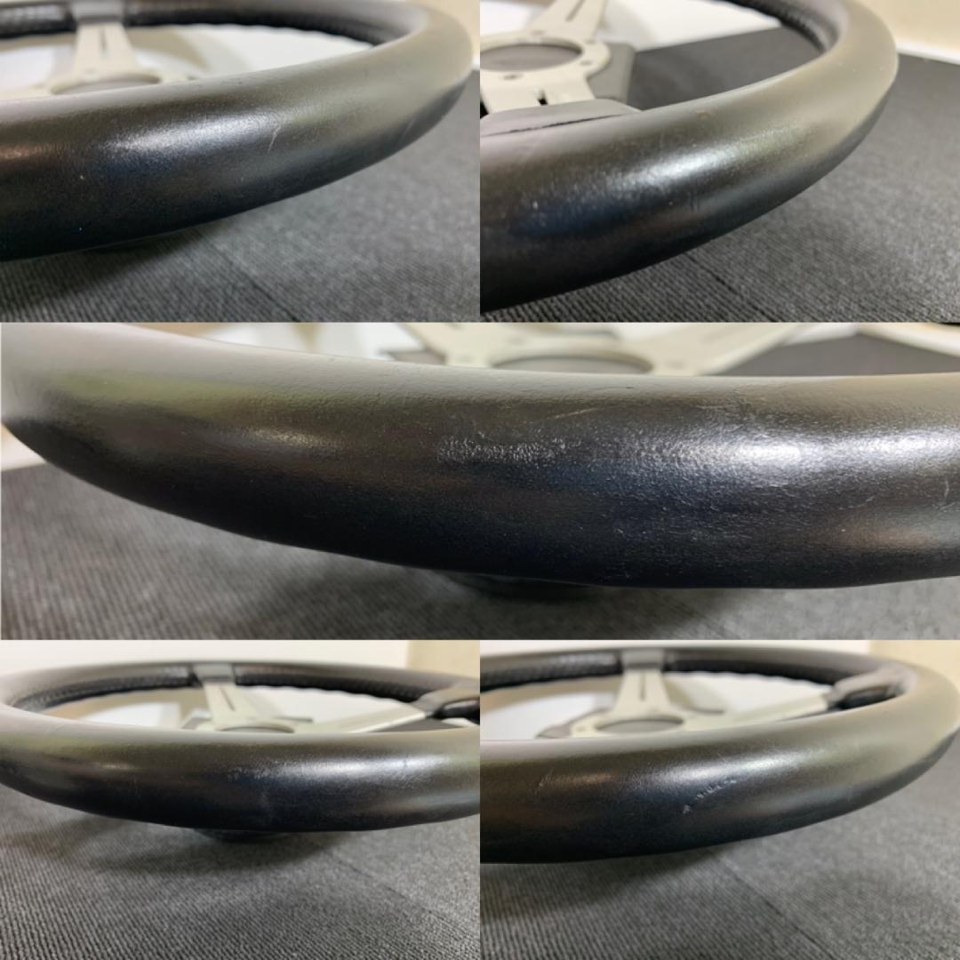 ナルディ クラシック 36パイ シルバースポーク FET刻印 ステアリング