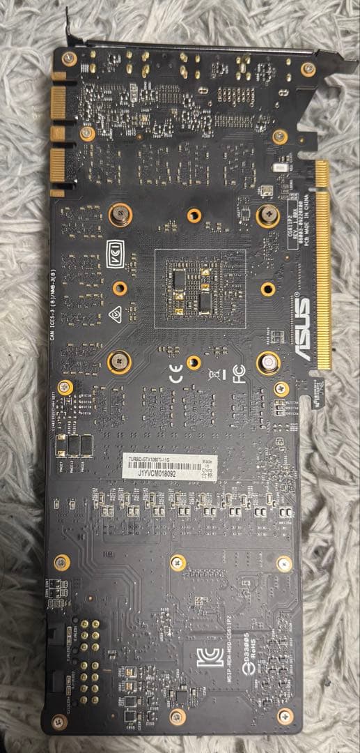 ASUS Turboシリーズ NVIDIA GeForce GTX1080TI