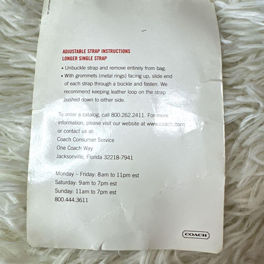 希少 COACH シグネチャー柄 ショルダーバッグ 赤 希少色 キーリング付き