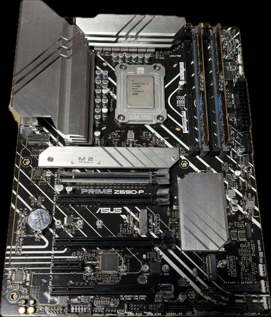 i9 12900k＋Z690-p＋Crucial DDR5 32GB