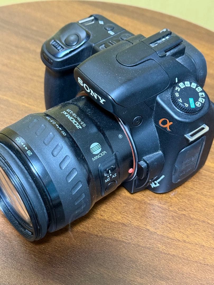 SONY α350 一眼レフカメラ　充電器　SDカード付属