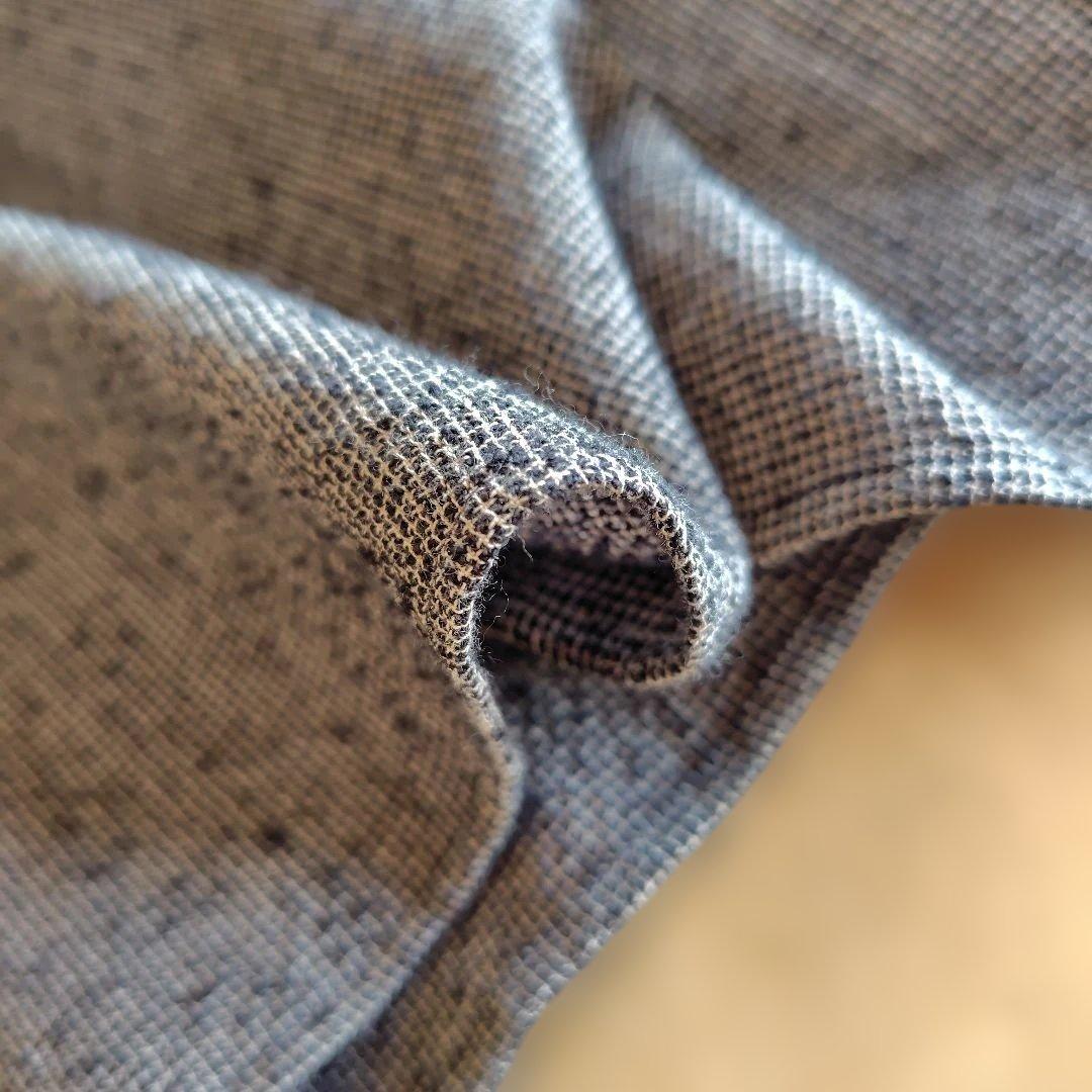 ​【ヨーガンレール】ウール混 着丈96cm とろみワンピース チュニック