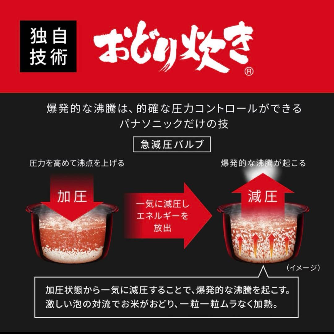 ✳️パナソニック 新品未開封 IHジャー炊飯器 おどり炊き 5.5合