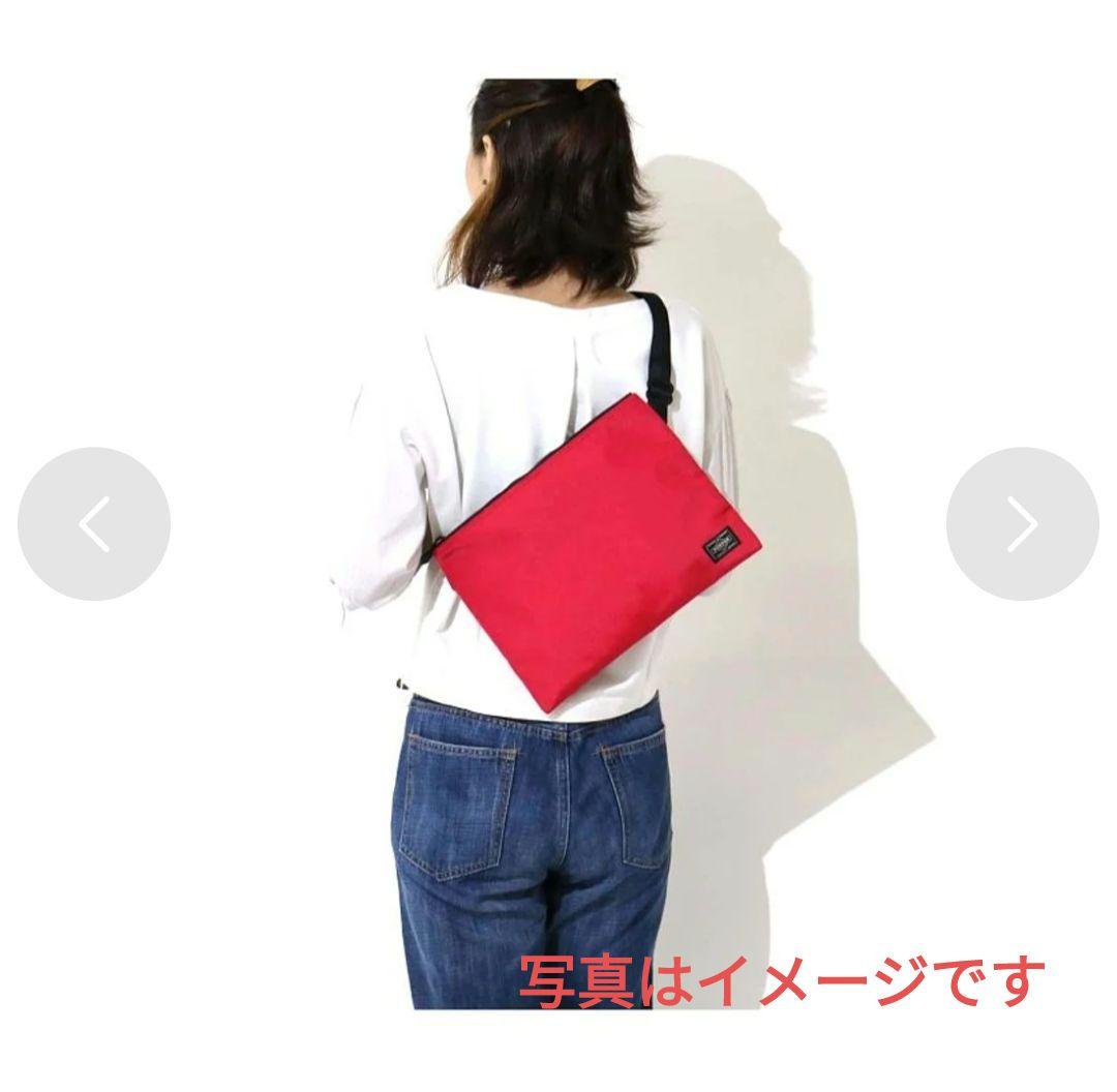 PORTER ショルダーバッグ ブラック　サコッシュ／黒／2層式