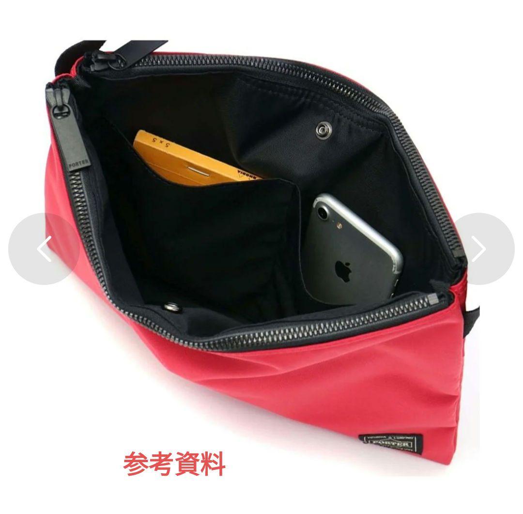 PORTER ショルダーバッグ ブラック　サコッシュ／黒／2層式