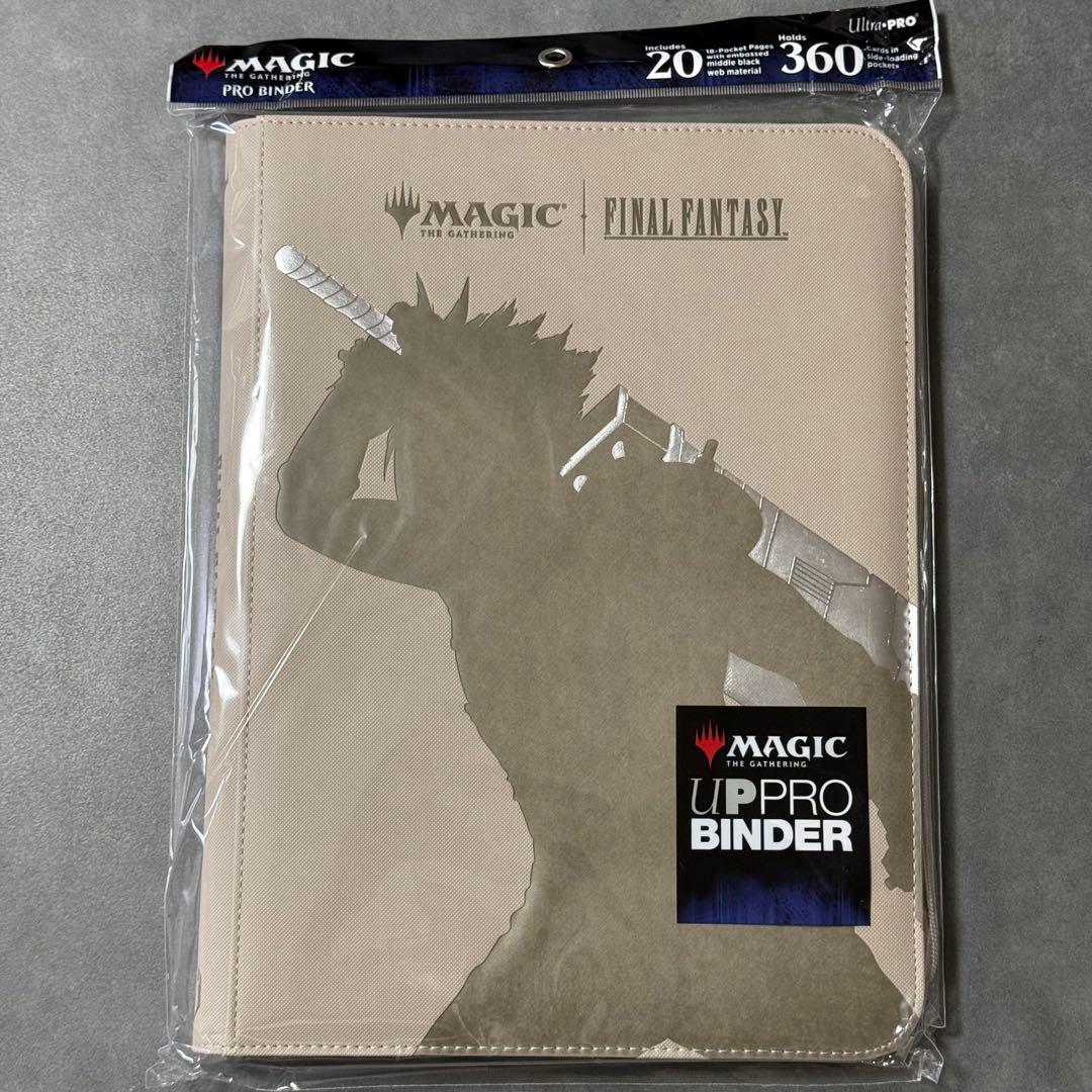 【UltraPro】Cloud &Sephroth BINDER MTG FF