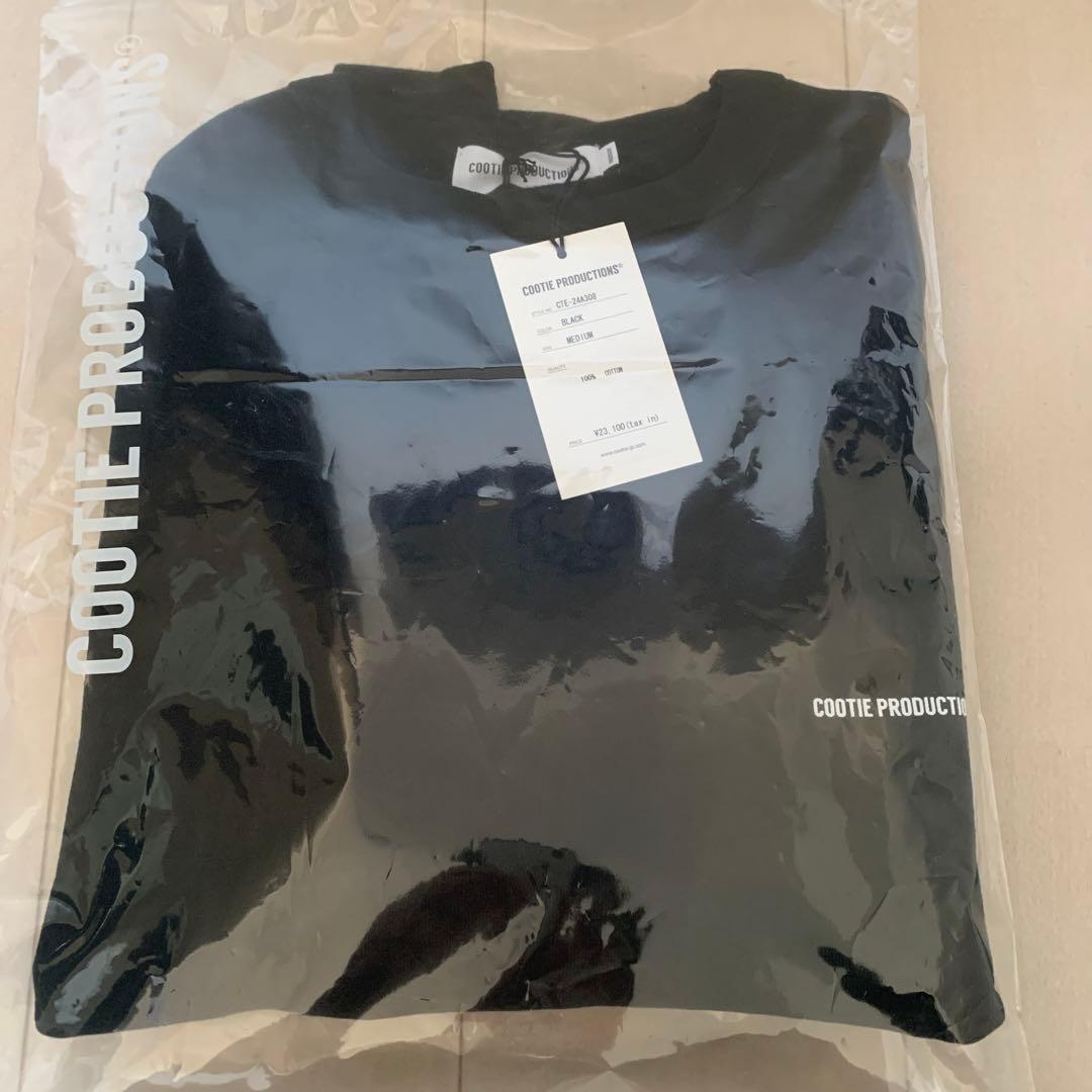 トップス COOTIE/OPEN END YARN PLAIN SWEAT CREW