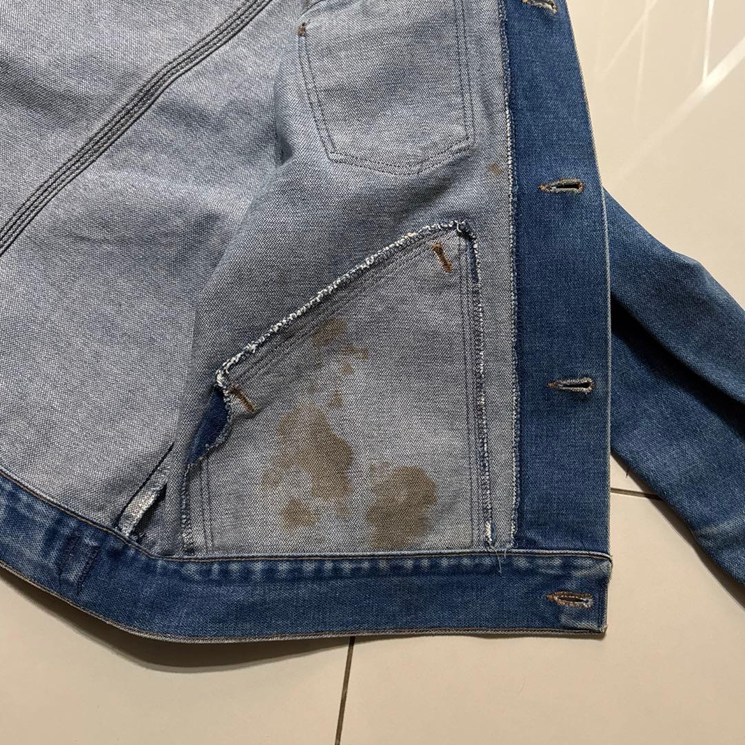 80's Wrangler ラングラー 74126NV デニムジャケット 46