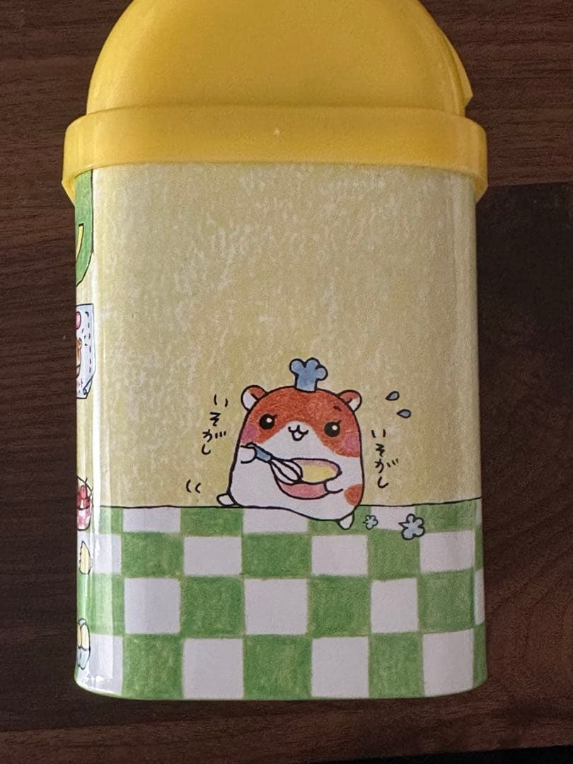 【当時物】ハムちゃんプリン　ダストボックス　ミニメモ　クーリア　平成レトロ　希少