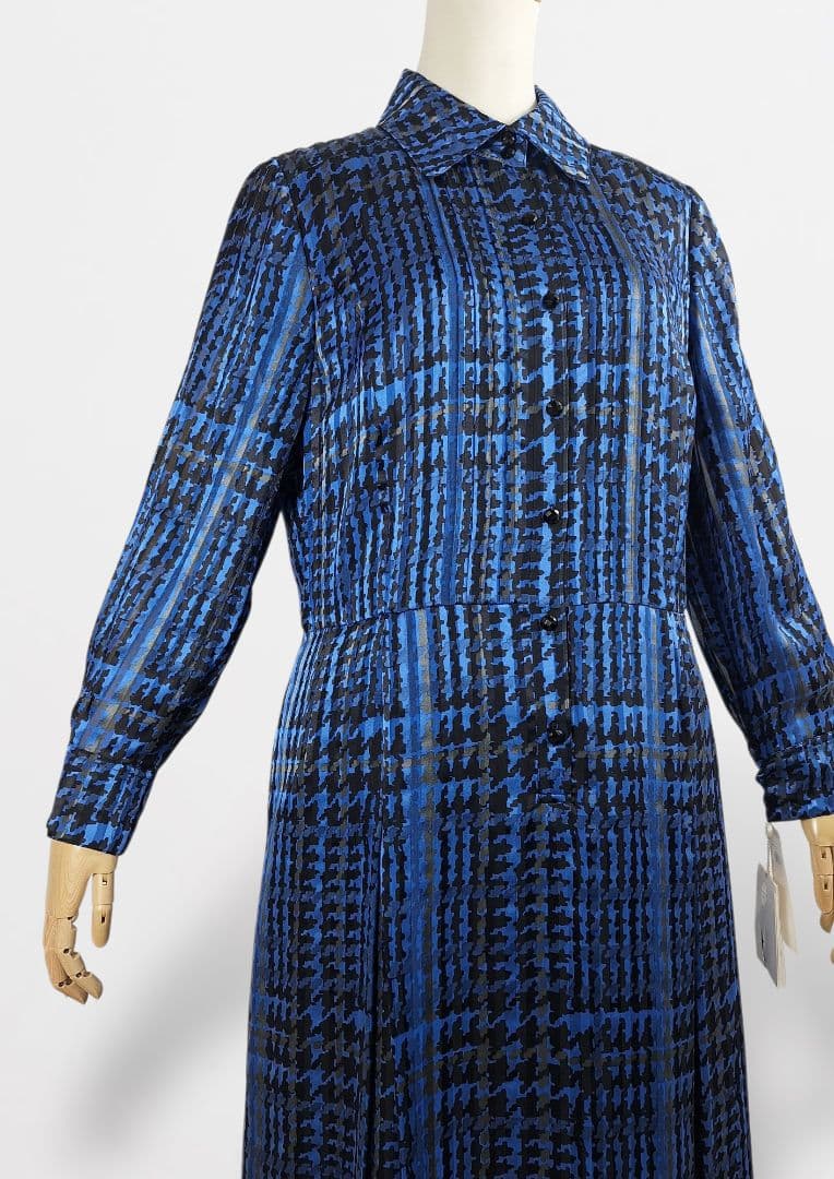 タグ付き ROCHAS premiere シルク100%ワンピース