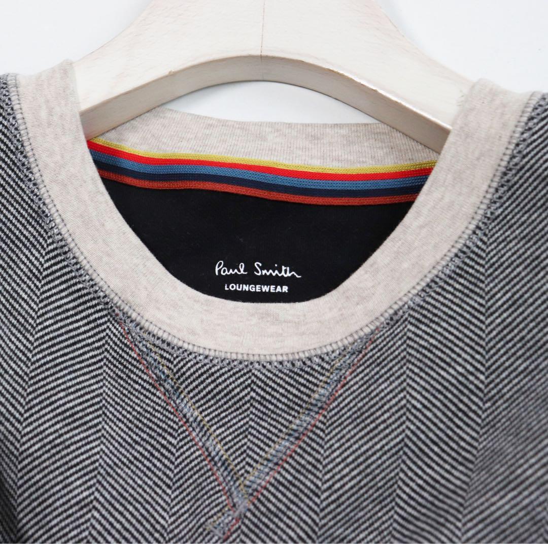 《ポールスミス》未使用 ヘリンボーン柄 トレーナー＋パンツ M(W76~84)