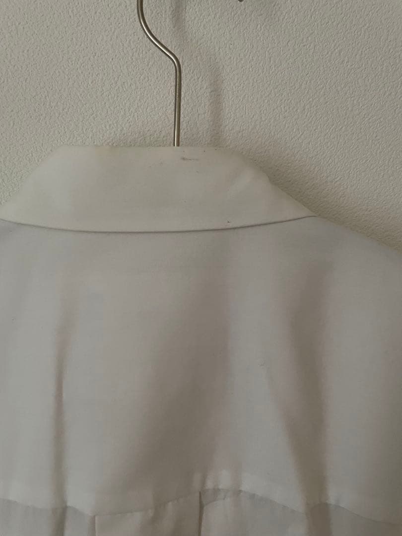 Sacai ホワイト/ブラック ワンピース