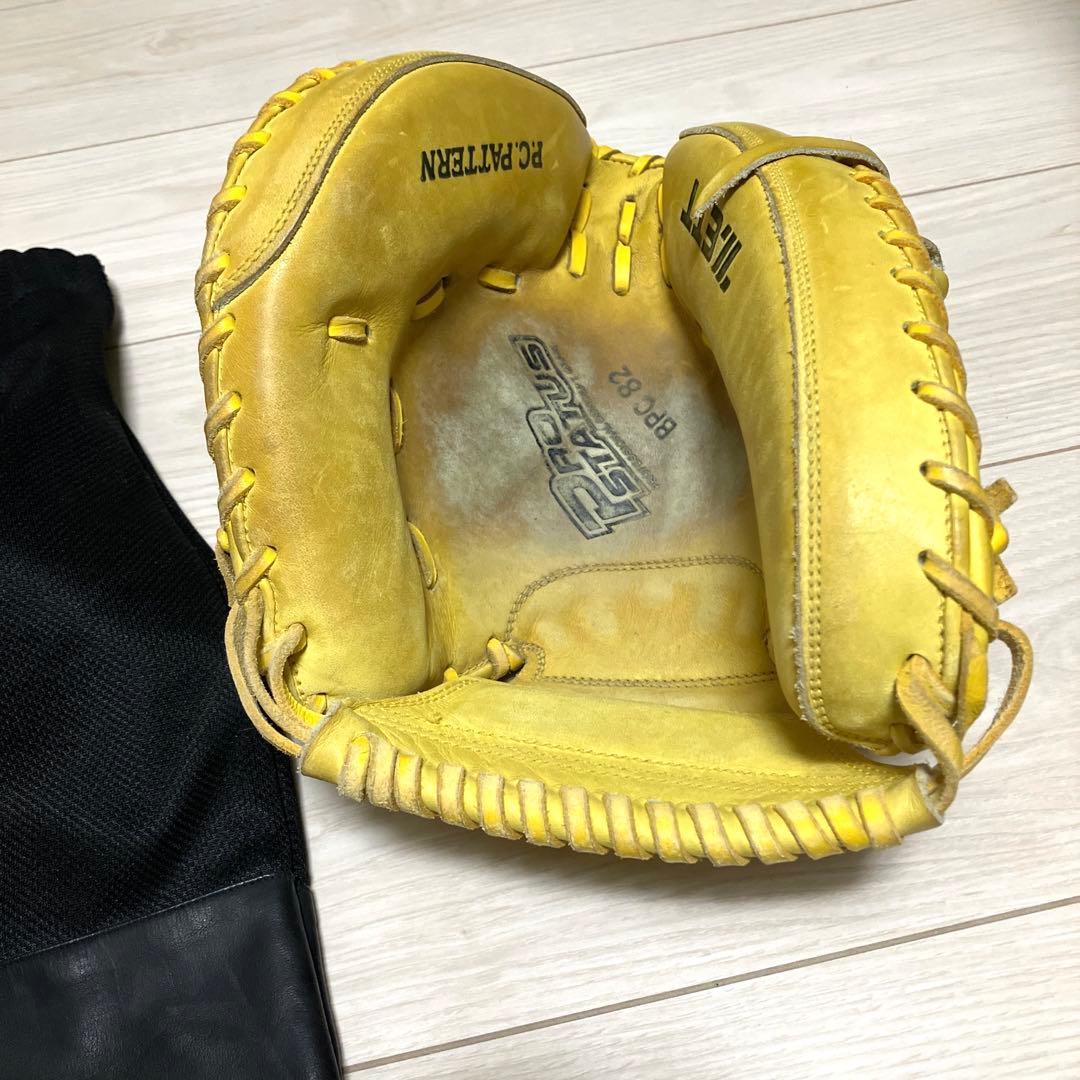 ゼ*ン様 PRO STATUS BPC82 ZETT キャッチャー　グローブ　硬