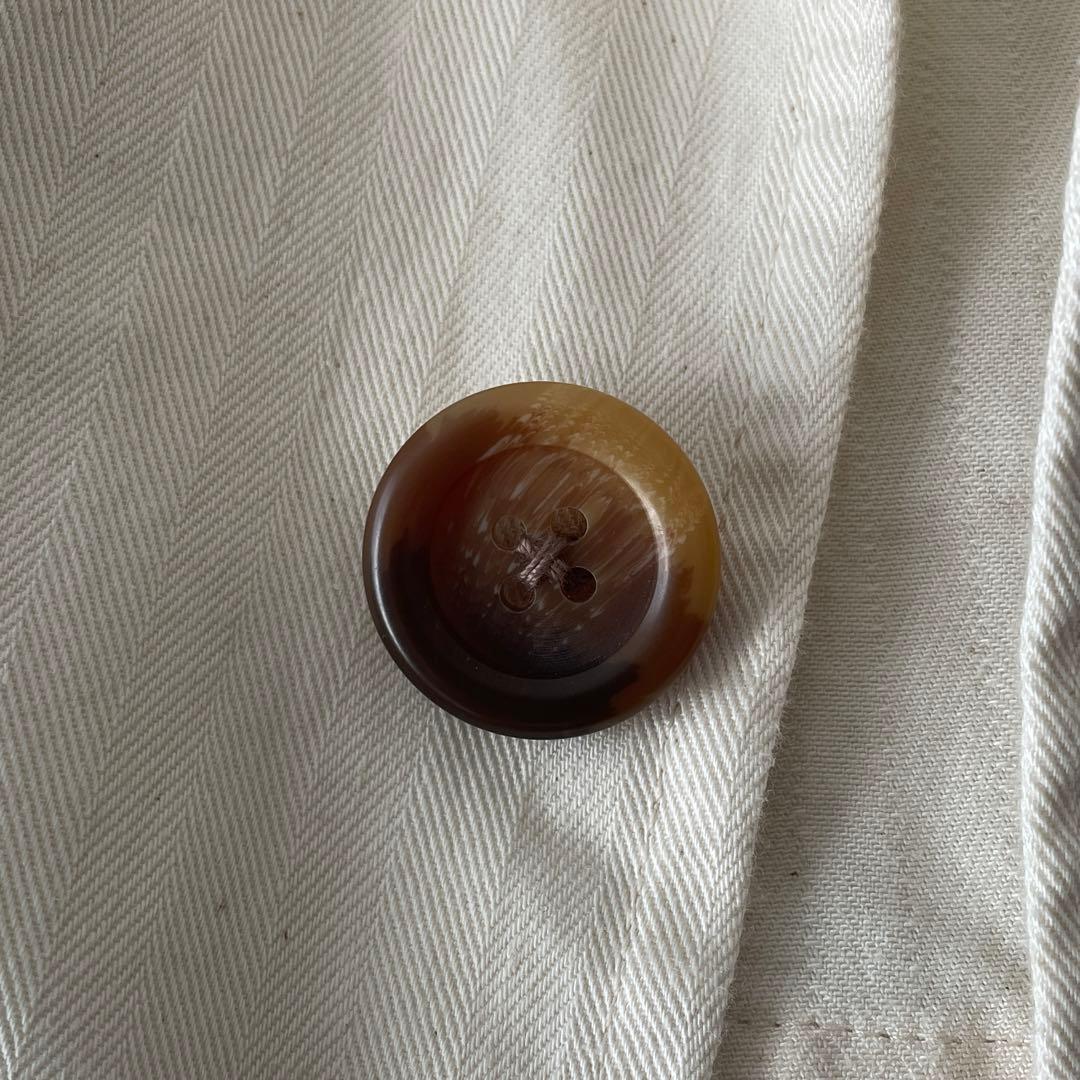 RR/アールアール サファリジャケット コットン　46 エクリュ