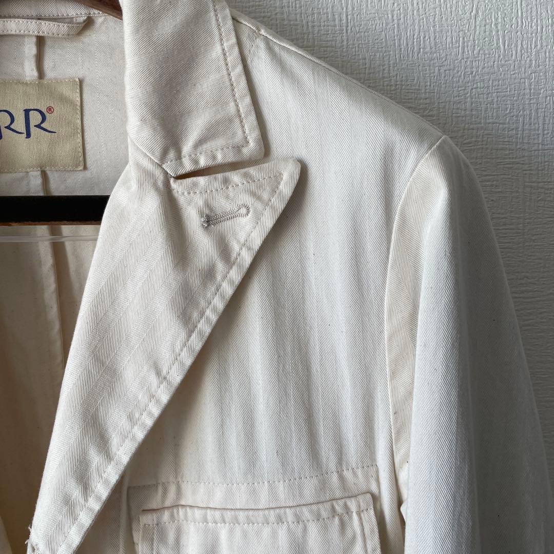 RR/アールアール サファリジャケット コットン　46 エクリュ