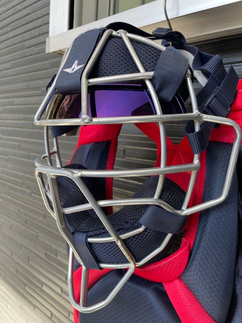 【美品】キャッチャー防具3点セット　オールスター