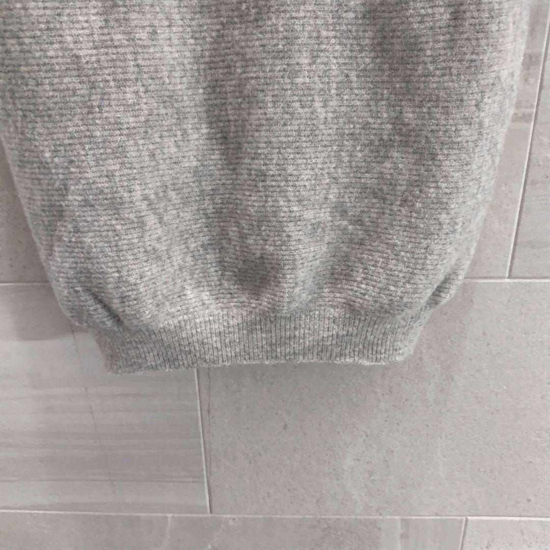 ドゥロワー ノースリーブニットベスト アルパカ混 グレー フリーサイズ