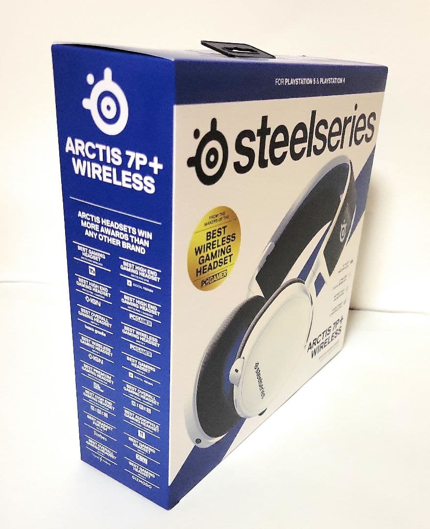 SteelSeries ゲーミングヘッドセット ワイヤレス Arctis 7P+