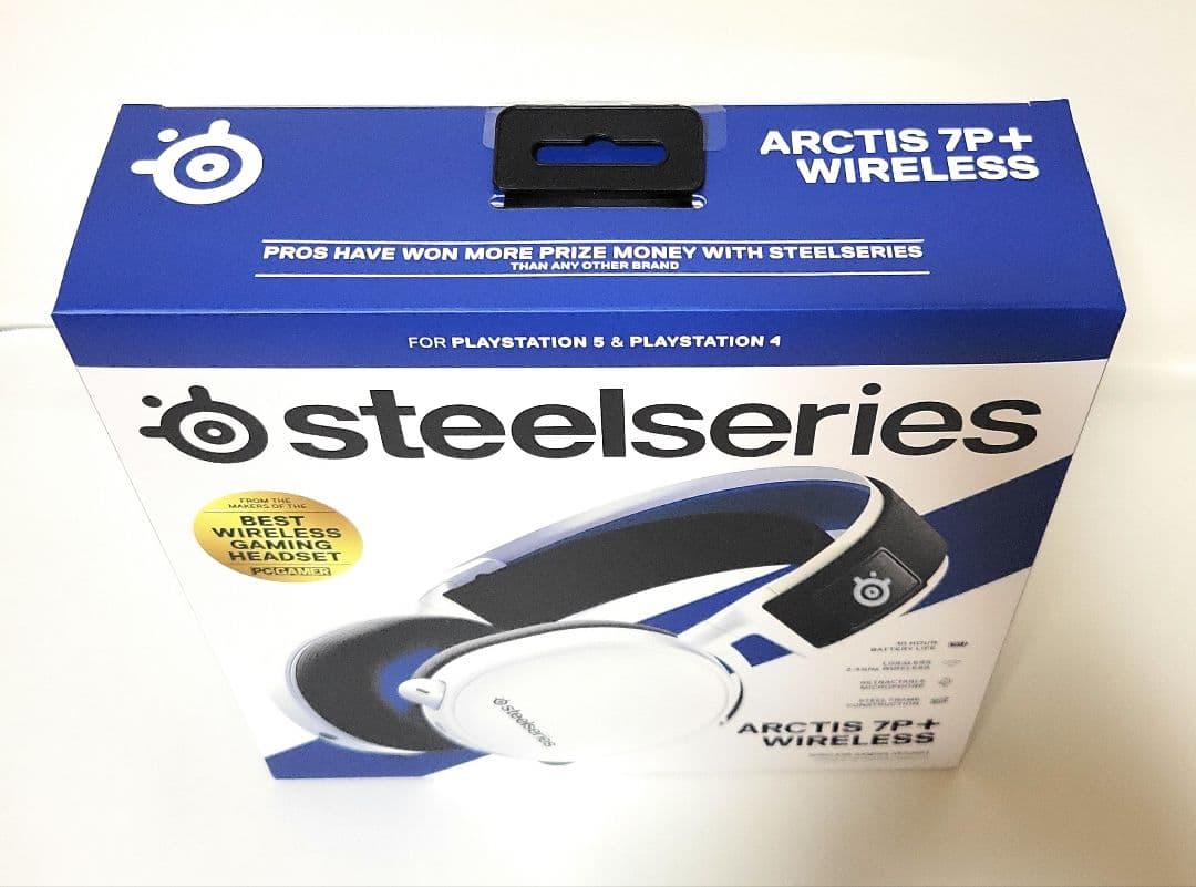 SteelSeries ゲーミングヘッドセット ワイヤレス Arctis 7P+