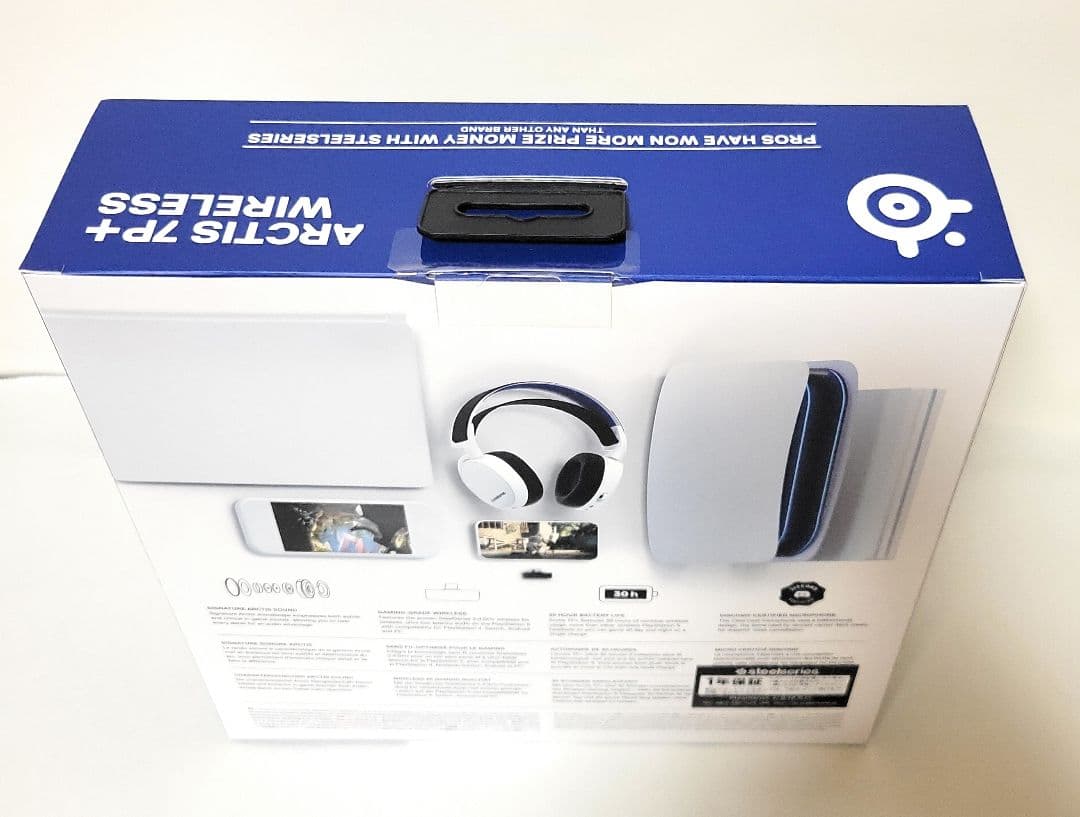 SteelSeries ゲーミングヘッドセット ワイヤレス Arctis 7P+