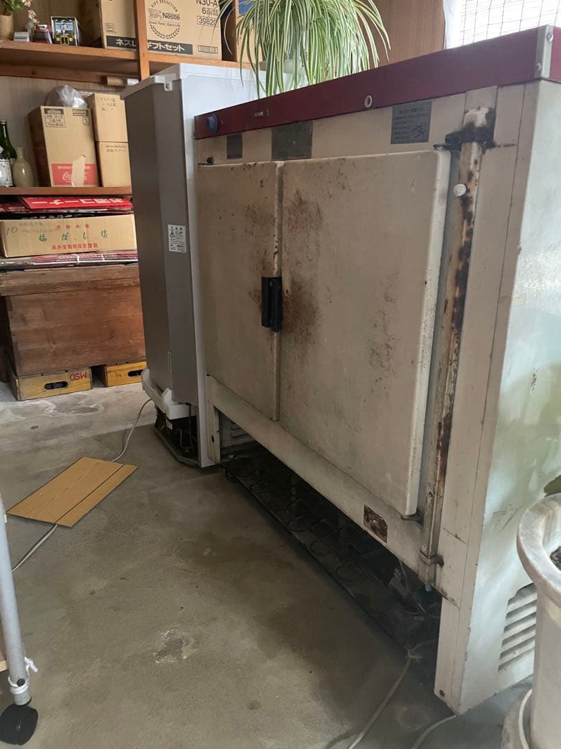 【使用可能　昭和レトロ】　麒麟麦酒ショーケース冷蔵庫