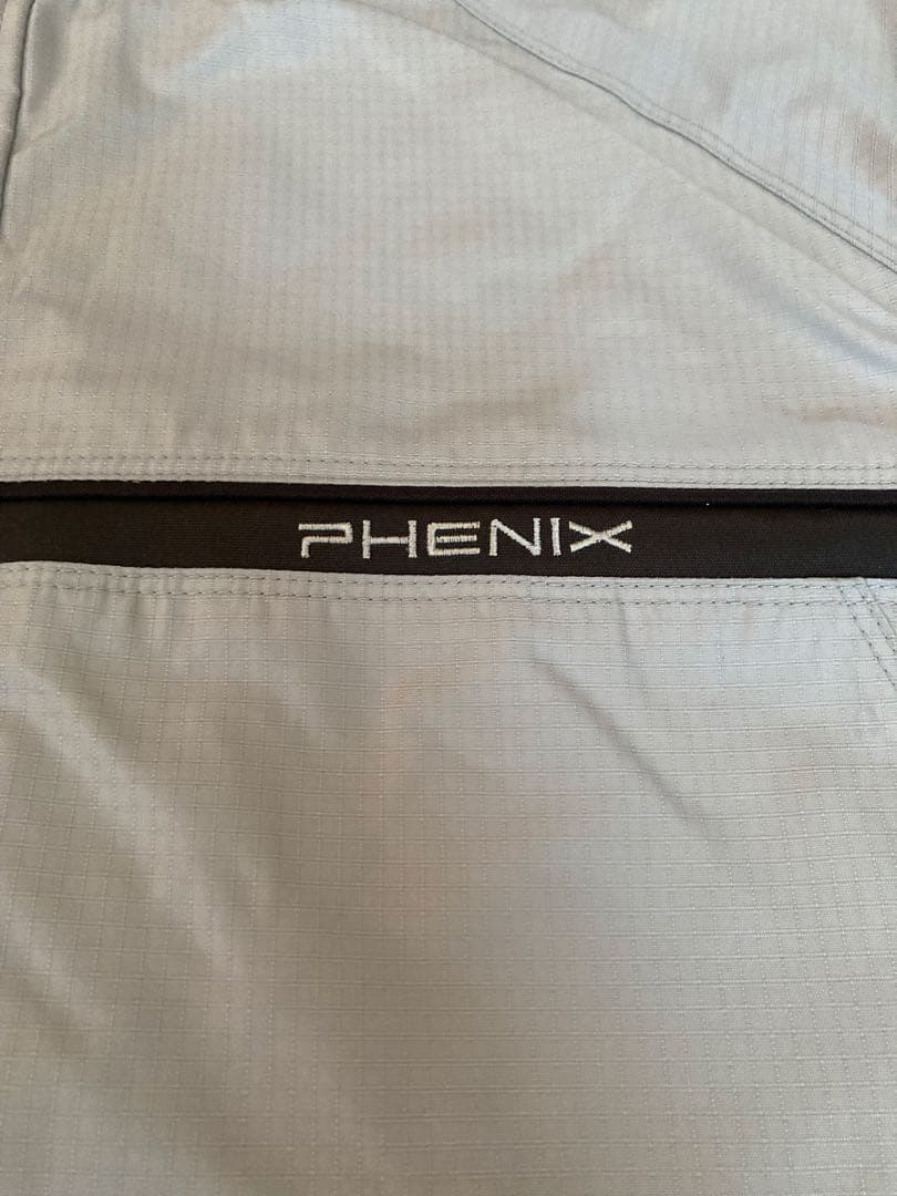 PHENIX（エレッセの手袋おまけ）　男性用Lサイズ　白×ダークグレー
