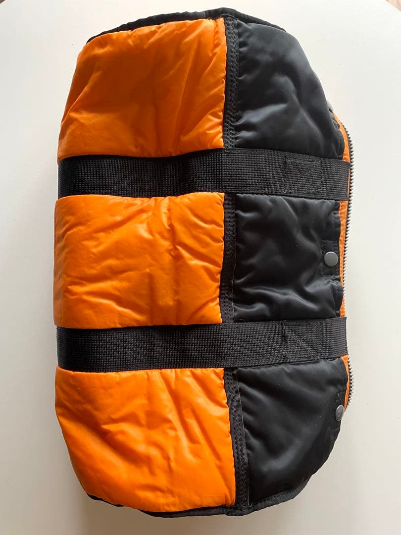 希少 PORTER TANKER 伊勢丹限定 レザー ダッフルバッグ Black