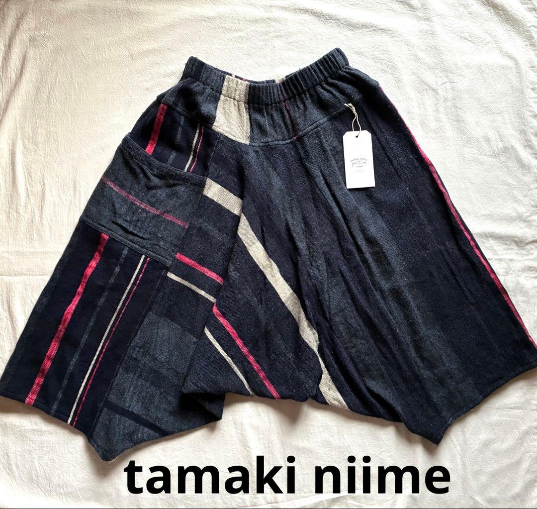 【tamaki niime】 tarun pants ウール　short