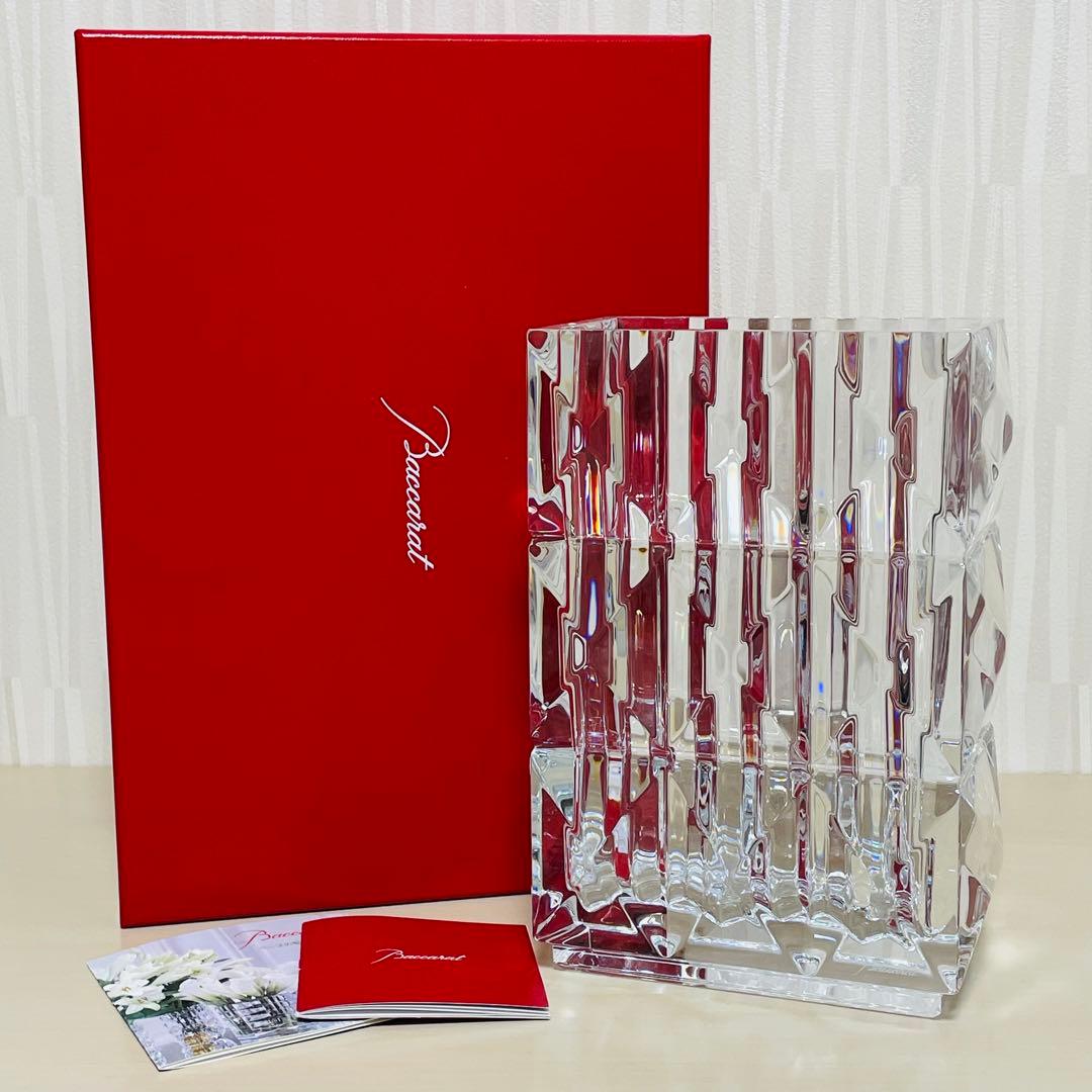 大型 Baccarat バカラ ルクソール フラワーベース 花瓶 花器 クリア