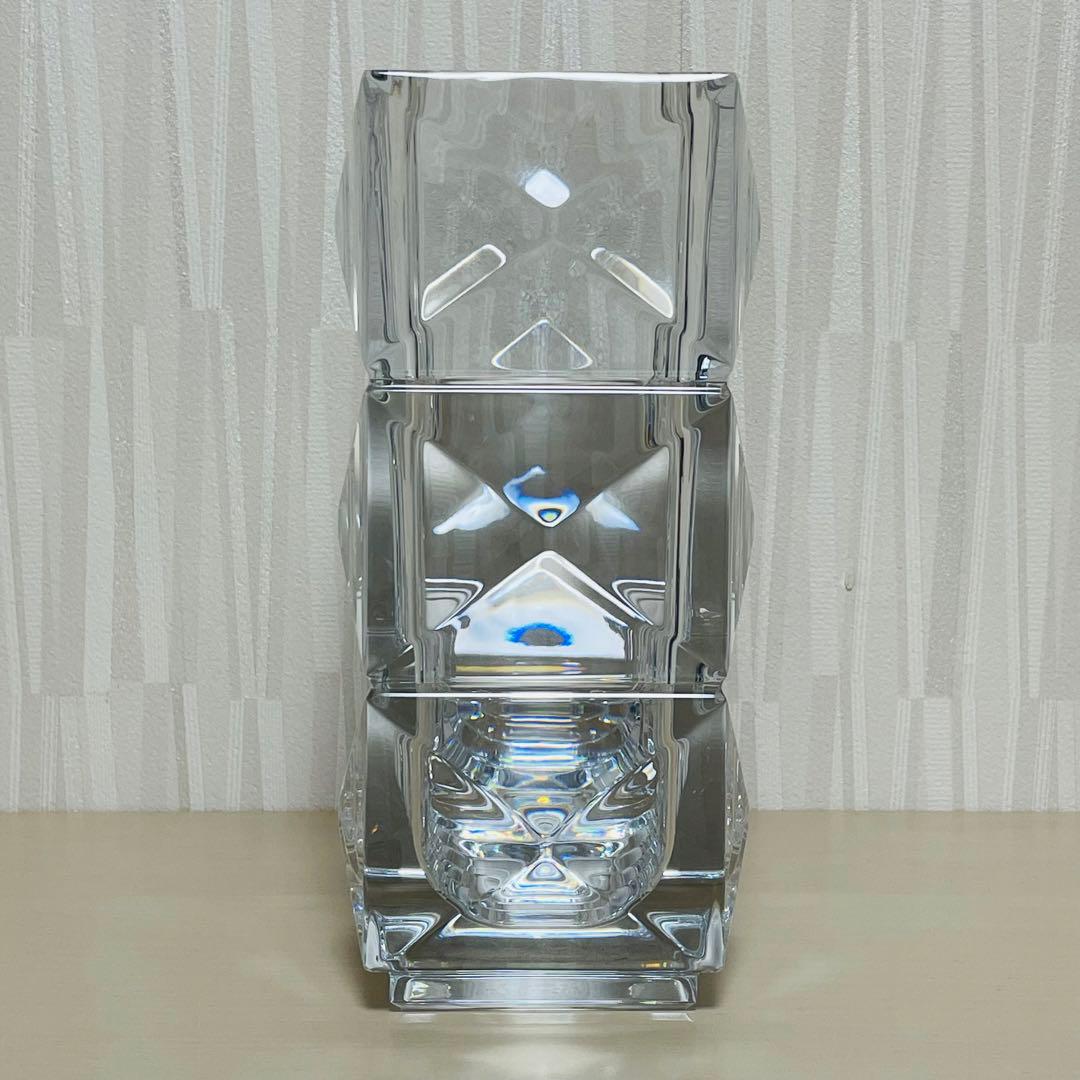 大型 Baccarat バカラ ルクソール フラワーベース 花瓶 花器 クリア
