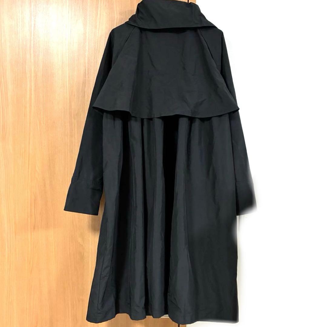 ParadiSole ブラック 撥水 ロングコート パラディソーレ レインコート