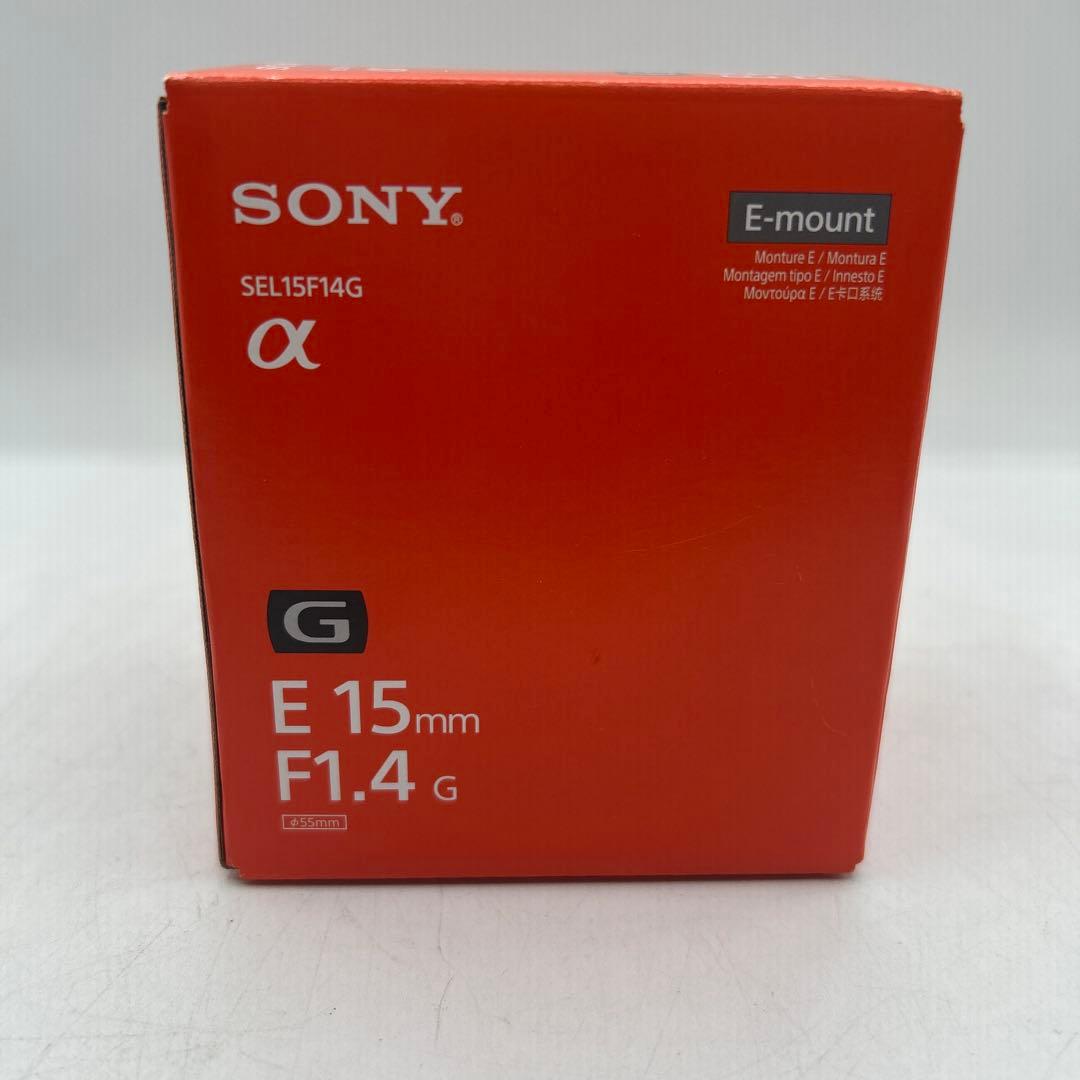SONY デジタル一眼カメラα Eマウント 用レンズ SEL15F14G