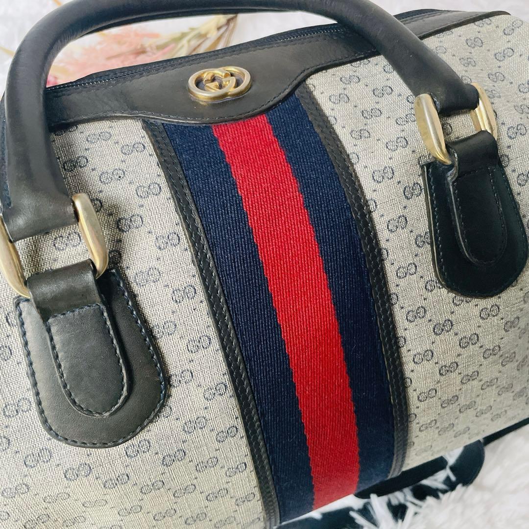 希少⭐︎GUCCI シェリーライン インターロッキング ショルダー付 ミニボストン