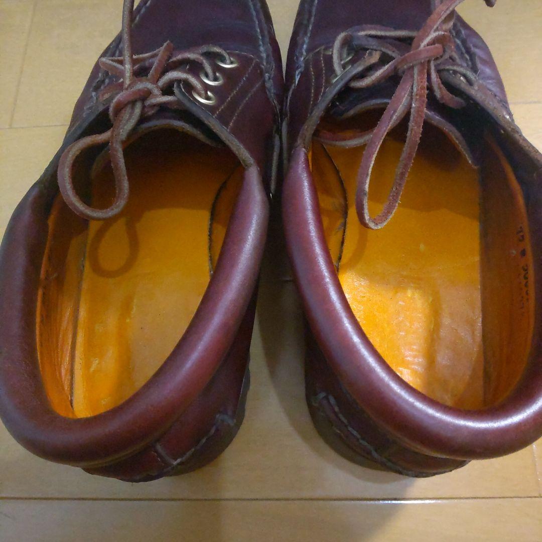 【ケア済・値下げ可】Timberland 3eye バーガンディ 25.5