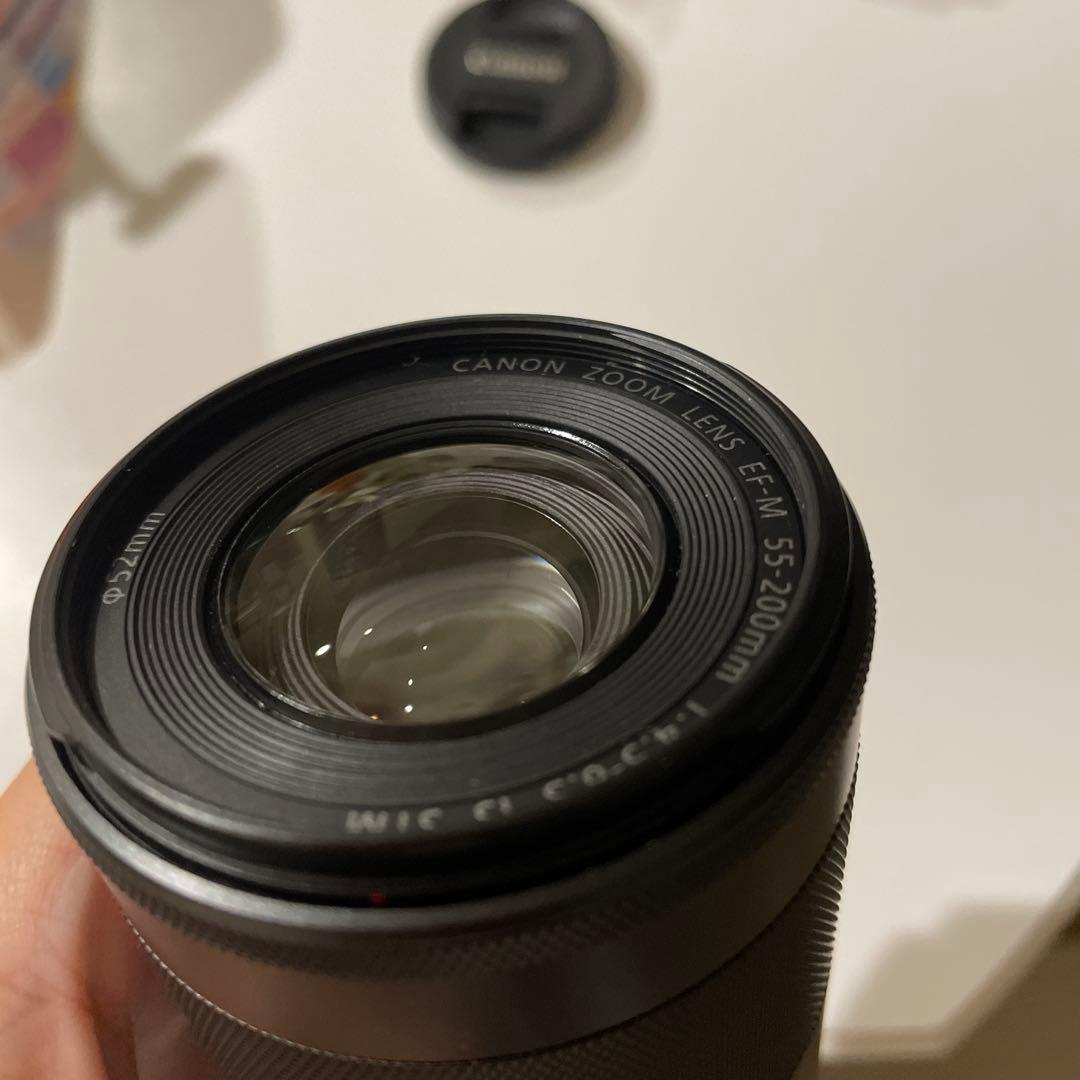 キヤノン EF-M 55-200mm ミラーレスズームレンズ【ジャンク品】