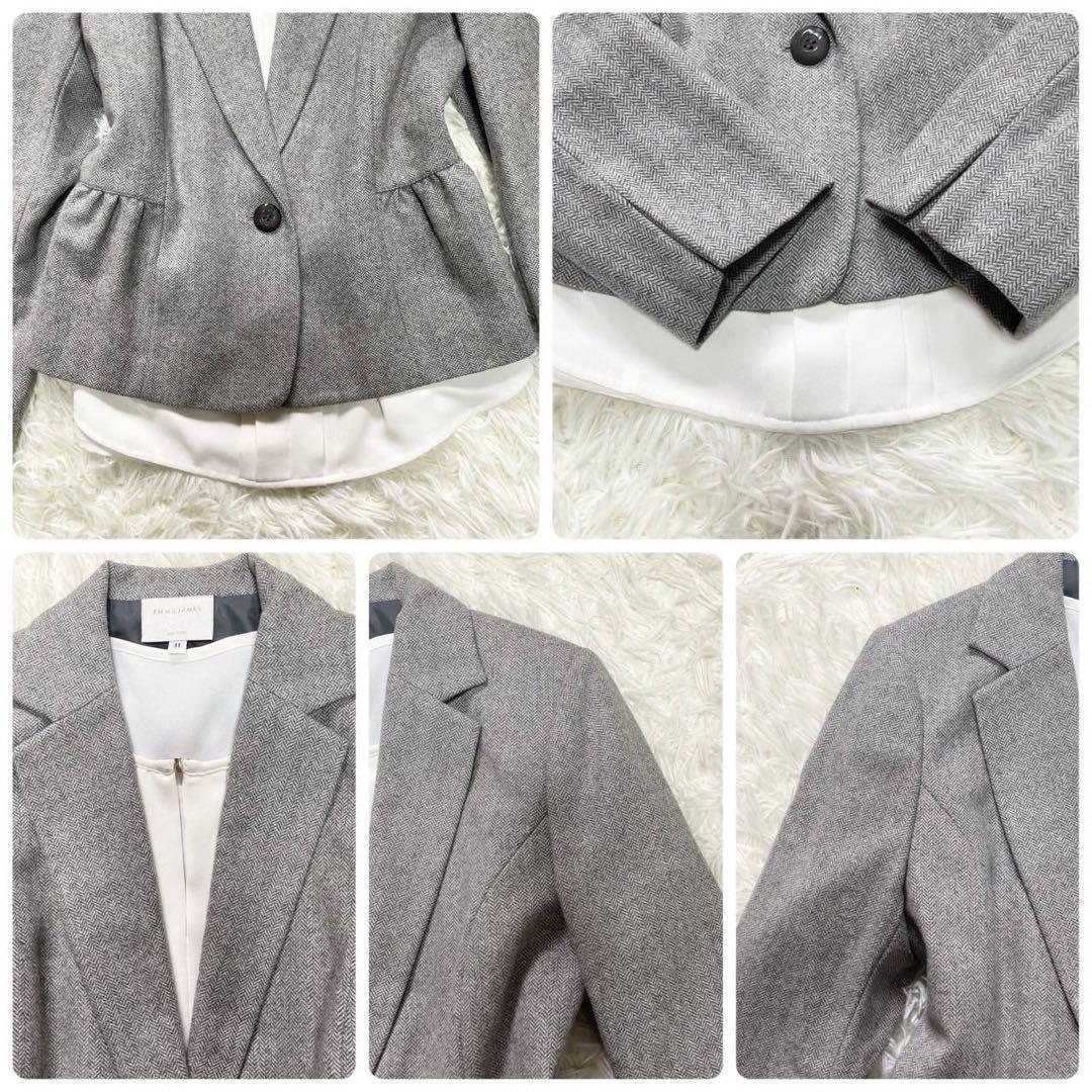 38【極美品】EMMAJAMES エマジェイムス スーツ セットアップ 11