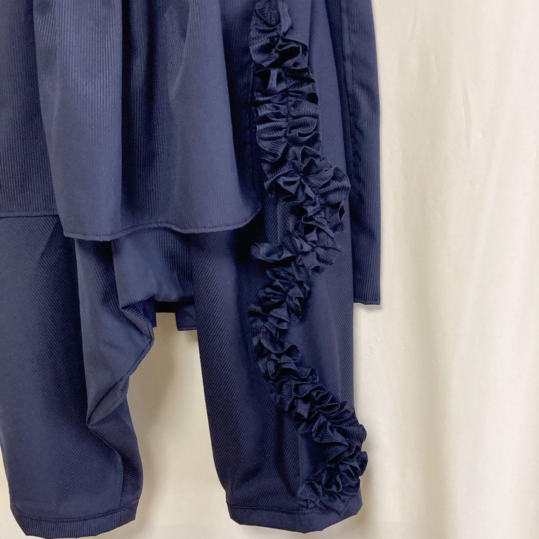 『お客』変形デザイン☆サルエルパンツ　アズノウアズ　デニムリメイクスカート