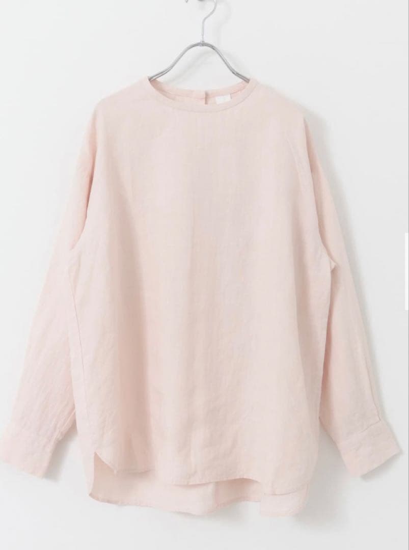 h*u様 【完売品】新品未使用 かぐれ リネン クルーネック プルオーバー 麻1