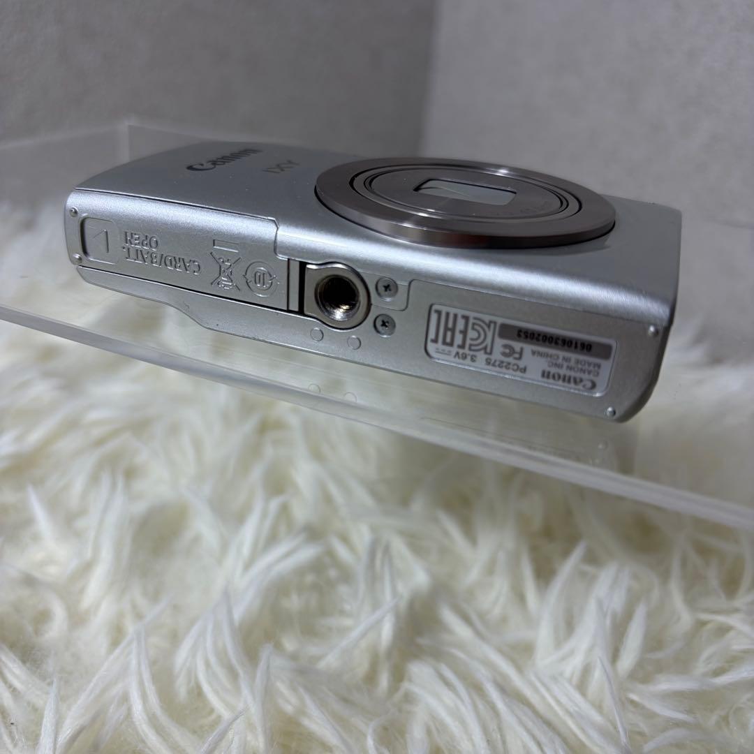 【美品】Canon キャノン IXY 180 シルバー デジカメ ③