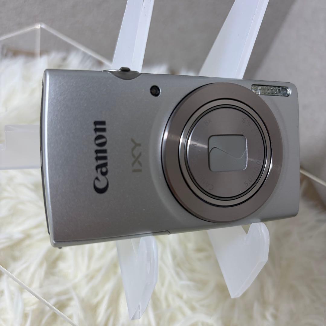 【美品】Canon キャノン IXY 180 シルバー デジカメ ③