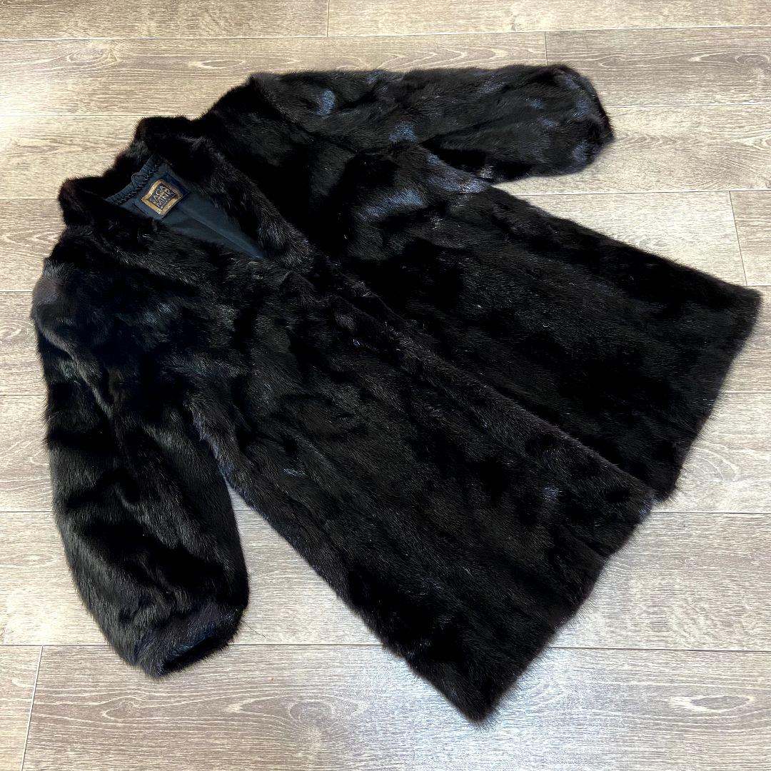 【美品】SAGA MINK　サガミンク　ファーコート　金タグ　サイズ15