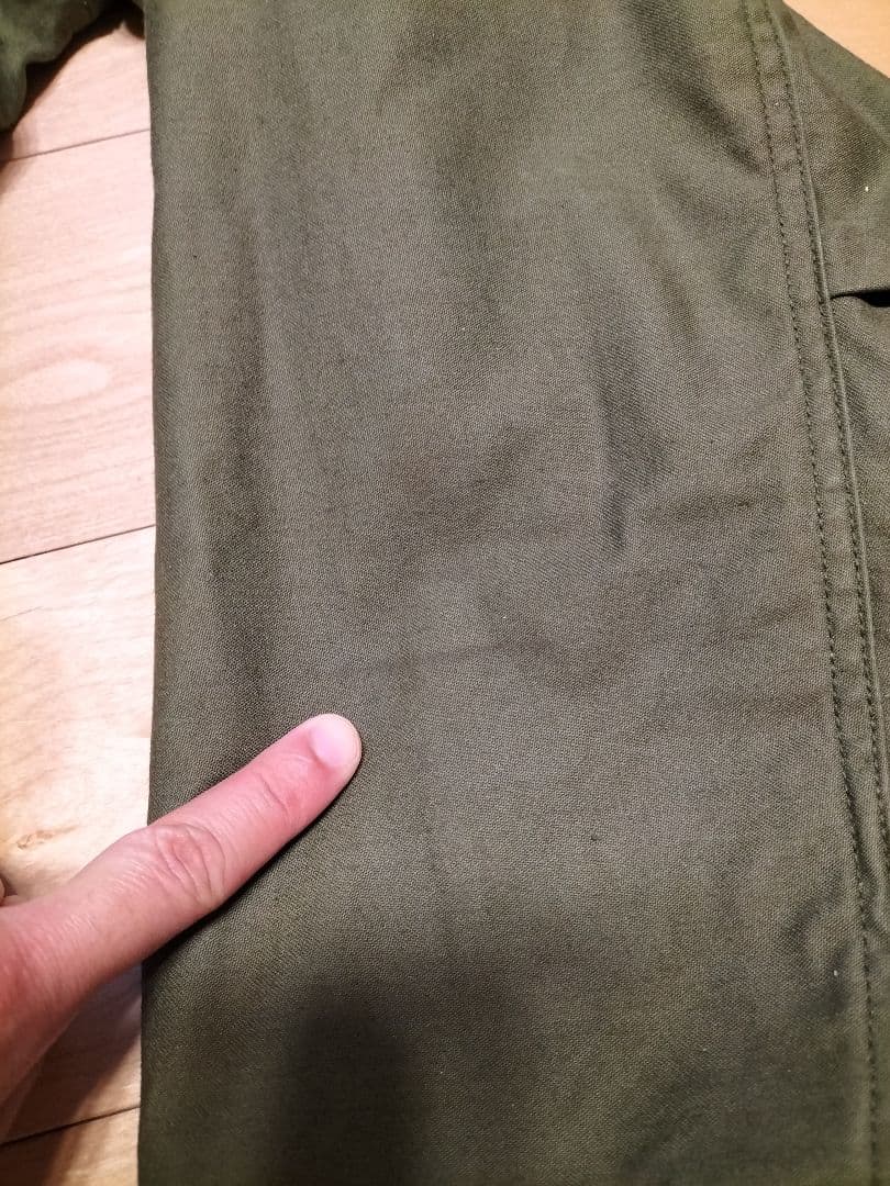 80s US ARMY M65 フィールドジャケット M-R　ALPHA製官給品