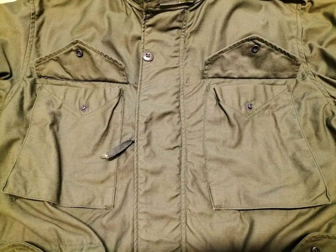 80s US ARMY M65 フィールドジャケット M-R　ALPHA製官給品