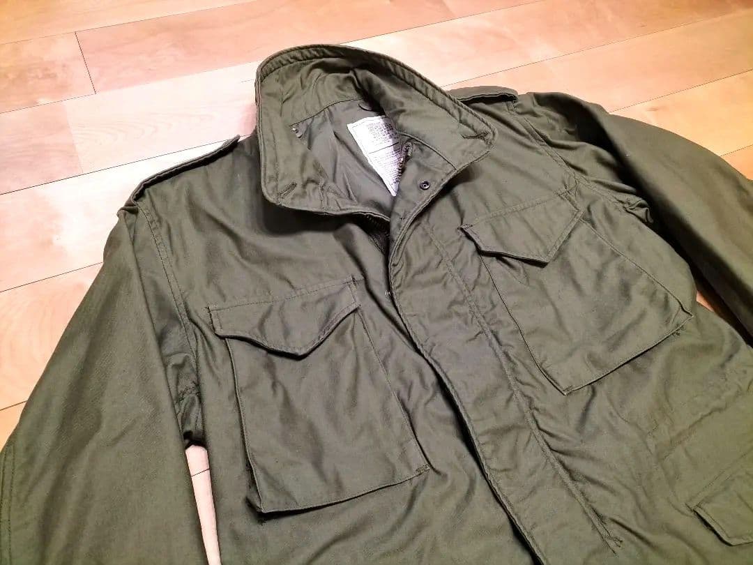 80s US ARMY M65 フィールドジャケット M-R　ALPHA製官給品