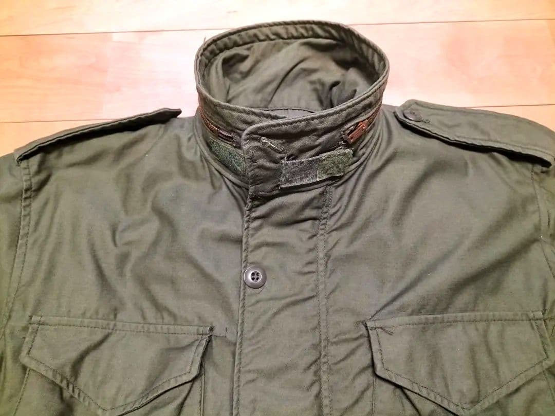 80s US ARMY M65 フィールドジャケット M-R　ALPHA製官給品