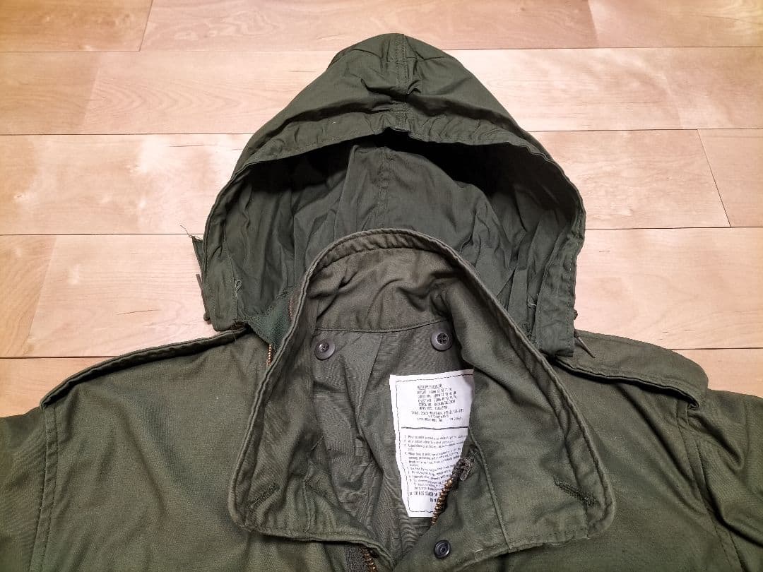 80s US ARMY M65 フィールドジャケット M-R　ALPHA製官給品