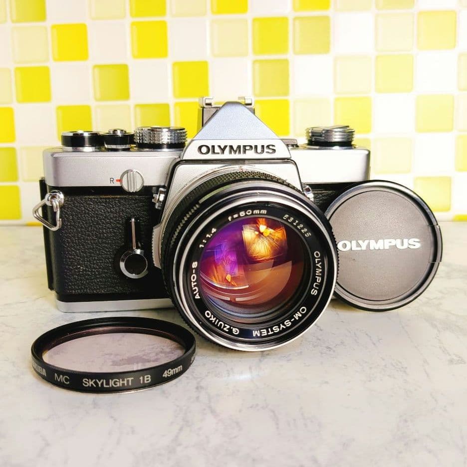 整備済み★ OLYMPUS OM-1 一眼レフ フィルムカメラ レンズセット