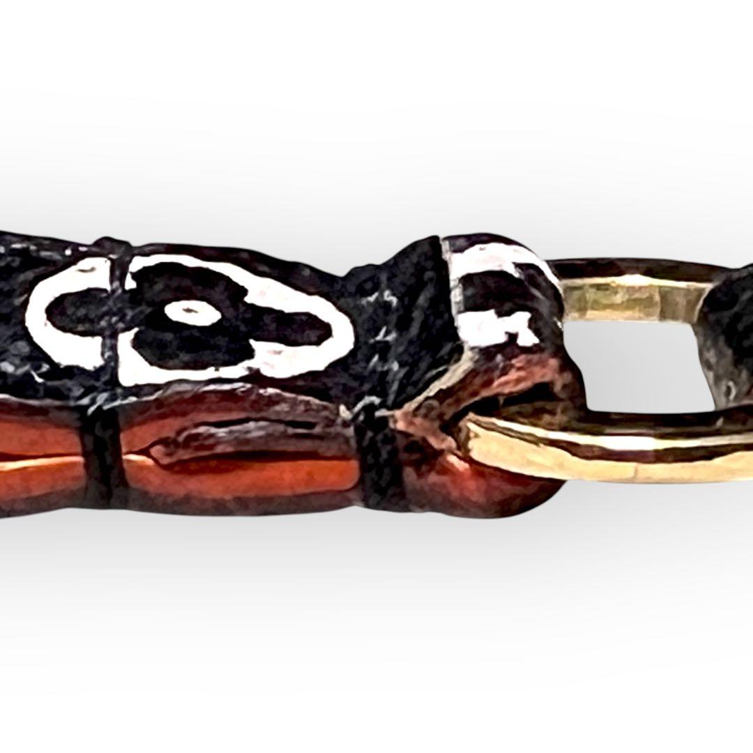 B242-8 モノグラム マルチカラー グラファイト スマホ ストラップ